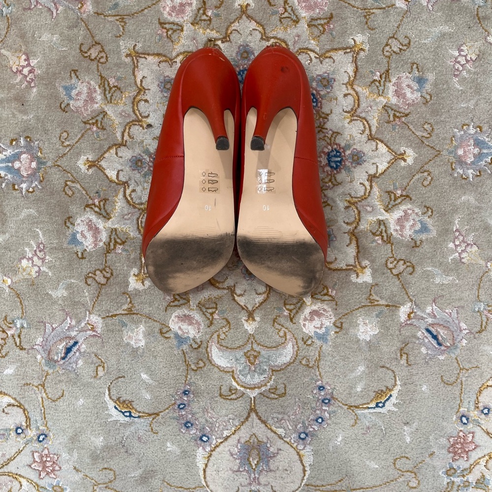 Call It Spring Bold Red Heels - Picture 4 of 4